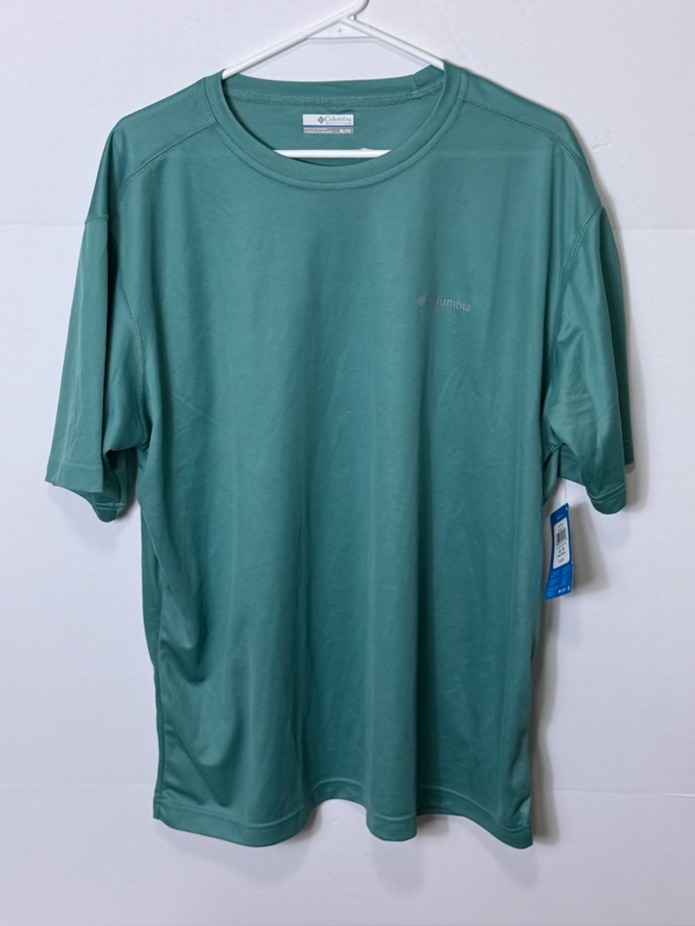 Columbia Men's Teal Green Short-Sleeve Performance Tee